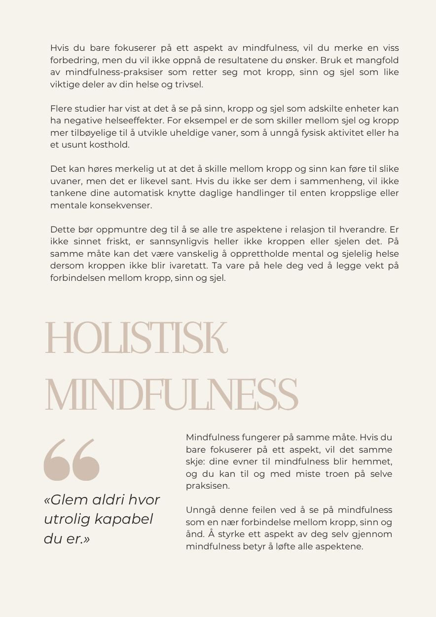 E-bok mindfulness