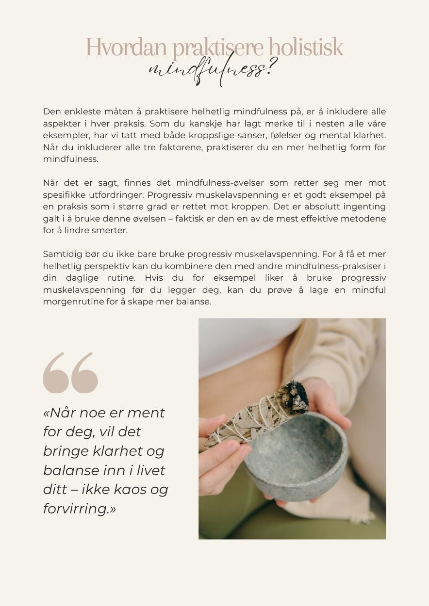 E-bok mindfulness