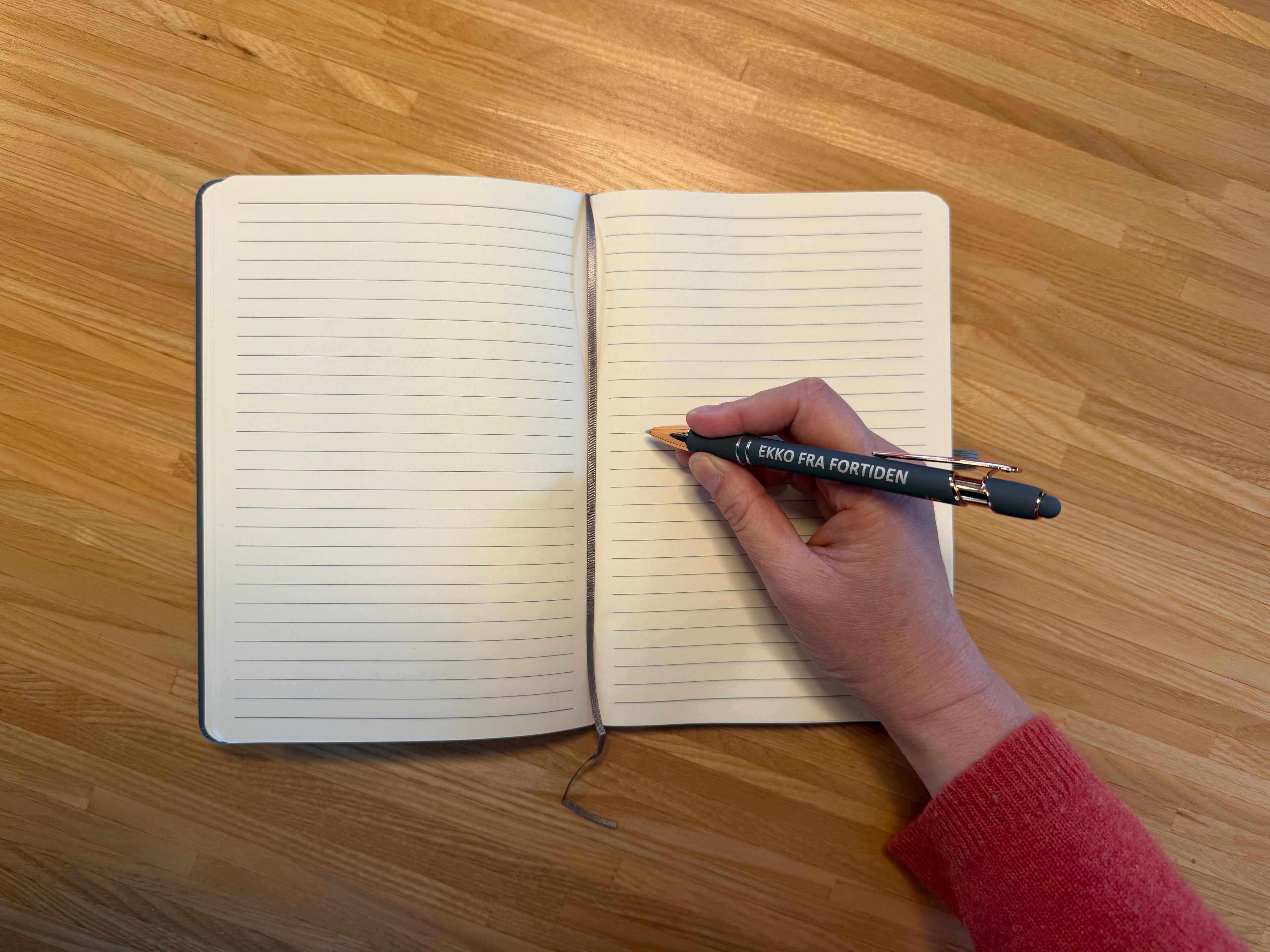 Mine ekko fra fortiden- skrivebok