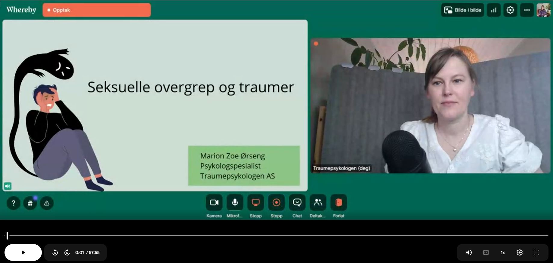 Webinar Seksuelle overgrep og traumer